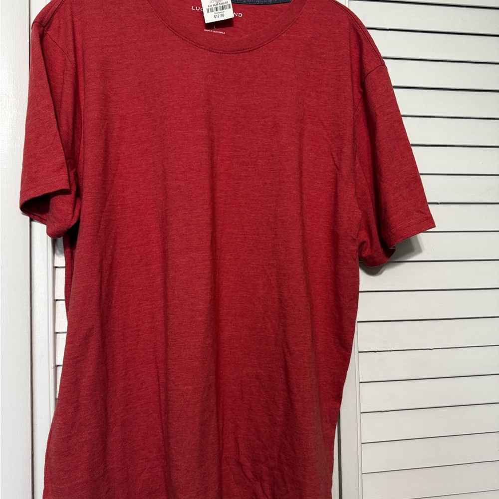 Lucky Brand Deep Coral Men’s T-Shirt